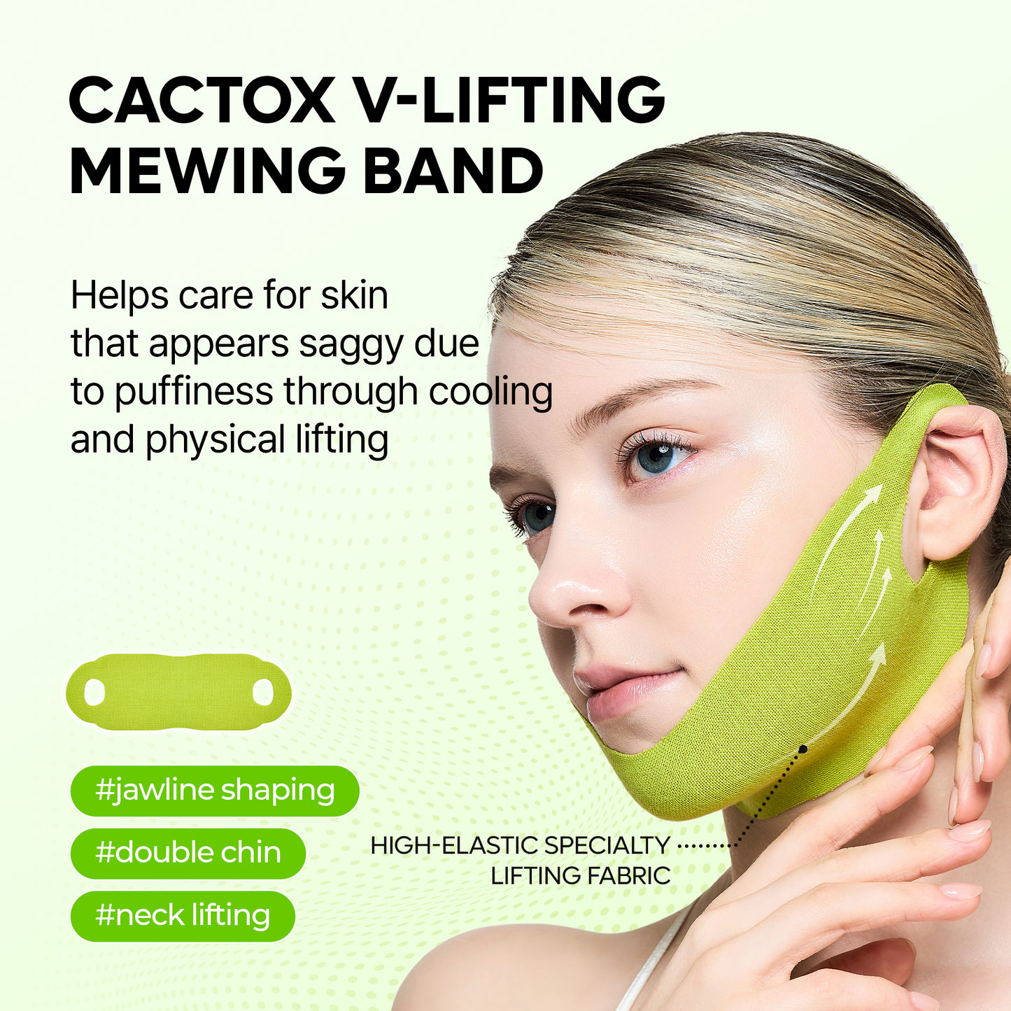 CACTOX V-Lifting Mewing Band 4EA