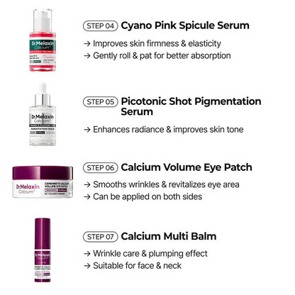Dr. Melaxin 7-Setp Radiance Routine set